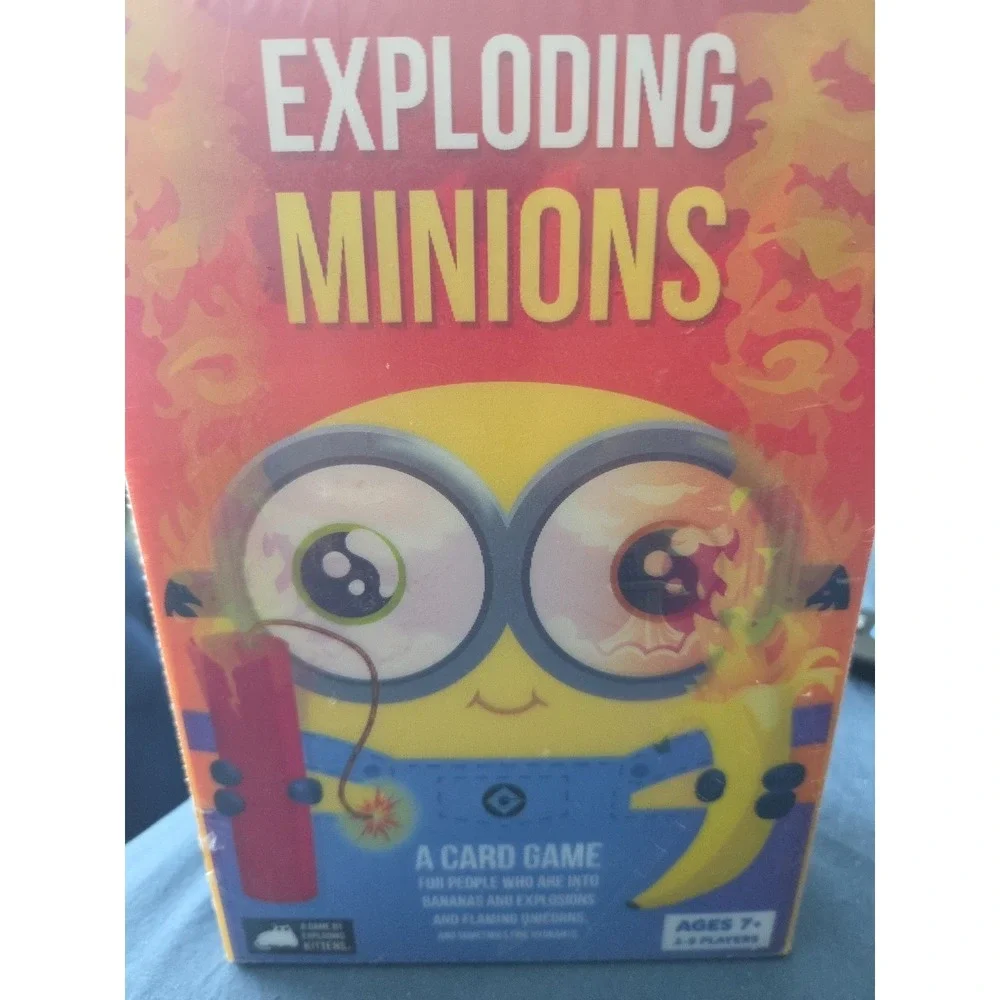 Exploding‎ Minions A Special Edition Card Game by Exploding Kittens Sealed